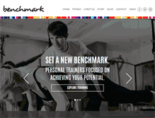 Tablet Screenshot of benchmarkgroup.ca
